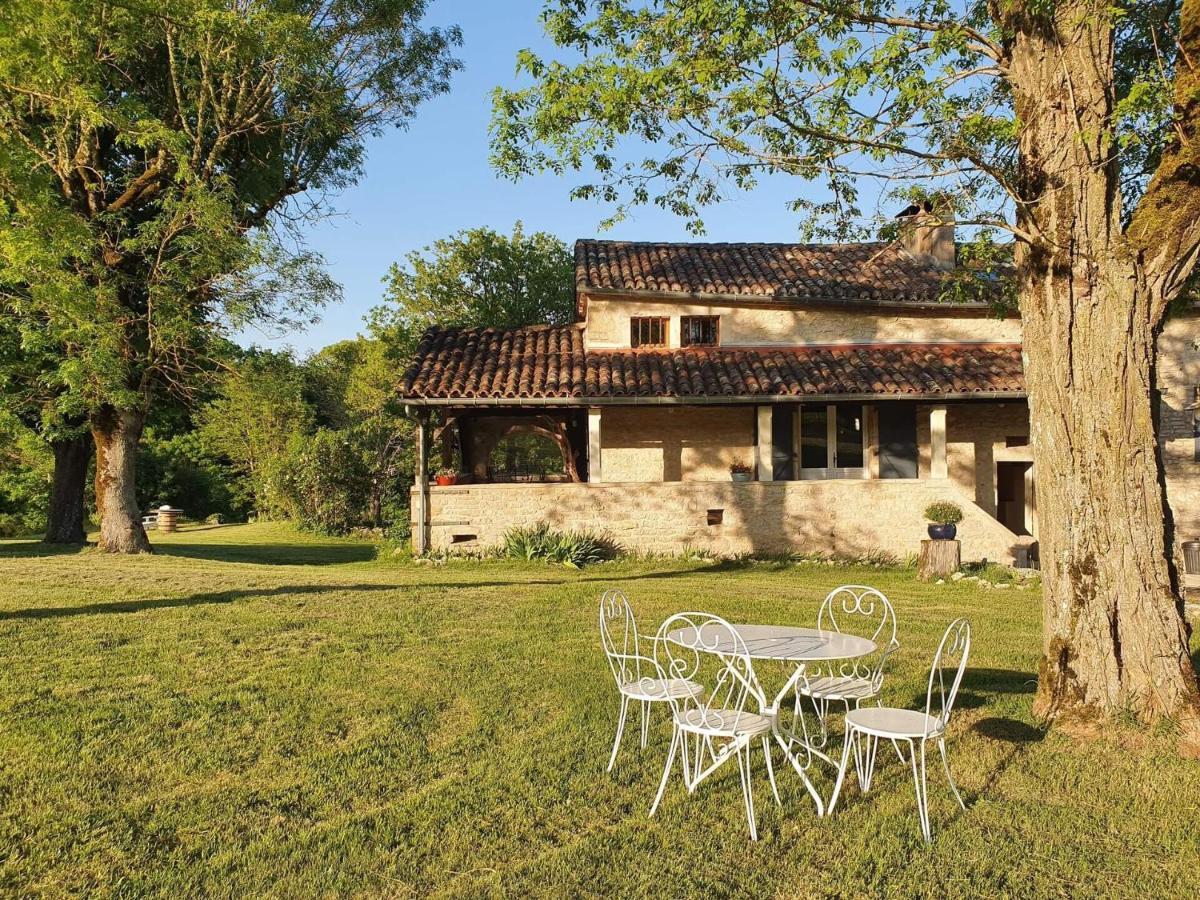 La Quintarde Hotel Flaujac-Poujols Bagian luar foto