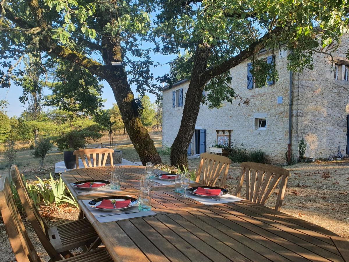 La Quintarde Hotel Flaujac-Poujols Bagian luar foto