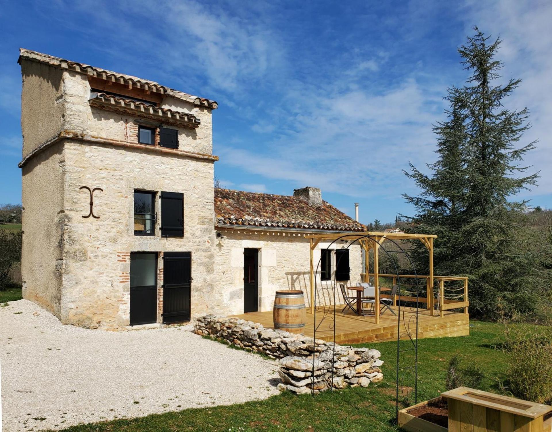 La Quintarde Hotel Flaujac-Poujols Bagian luar foto